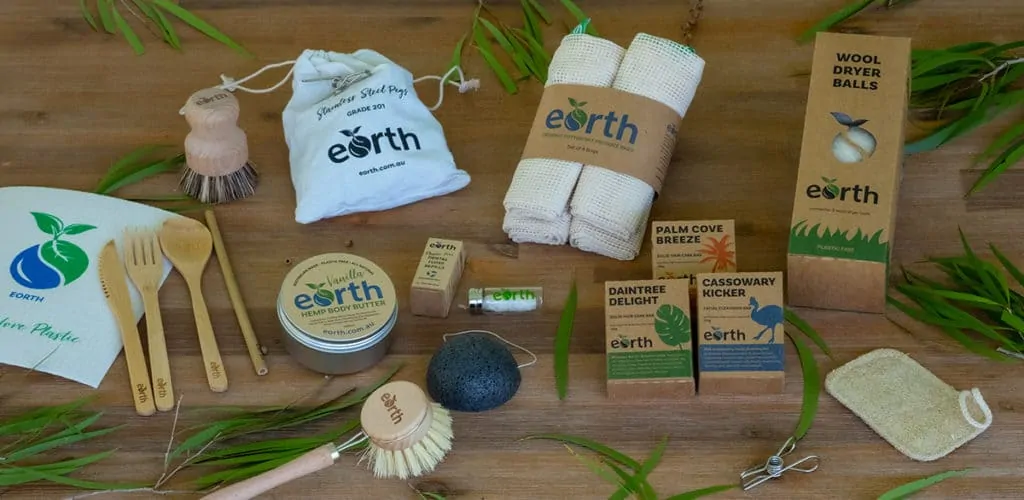 Plastic-free products at Eorth